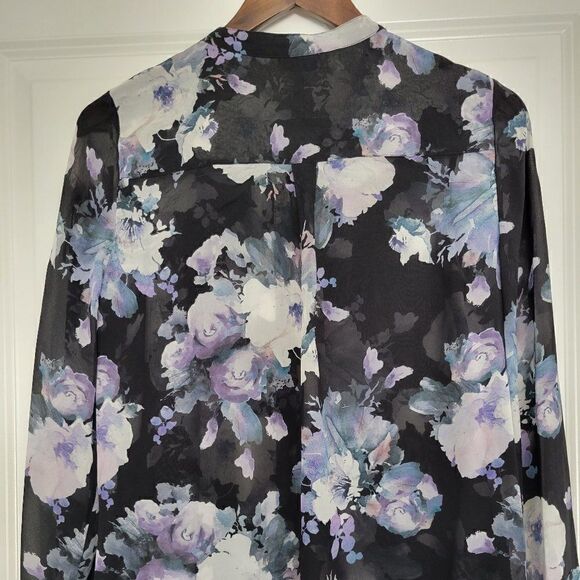 Joie floral  blouse silk 100% size M‎ - Picture 3 of 8